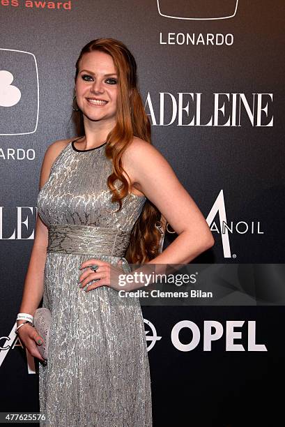 Paulina Bachmann attends the New Faces Award Film 2015 at ewerk on June 18, 2015 in Berlin, Germany.