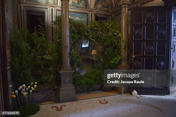 General view during Pasquale Bruni - Giardini Segreti Cocktail Party on June 18, 2015 in Milan, Italy.