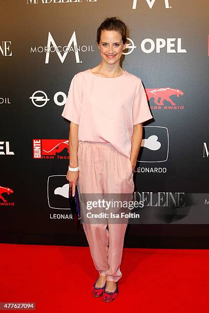 Anja Knauer attends the New Faces Award Film 2015 at ewerk on June 18, 2015 in Berlin, Germany.