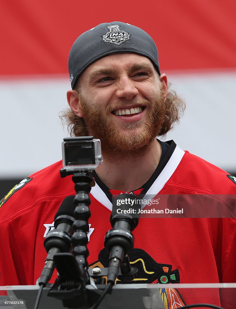 Chicago Blackhawks Victory Parade And Rally
