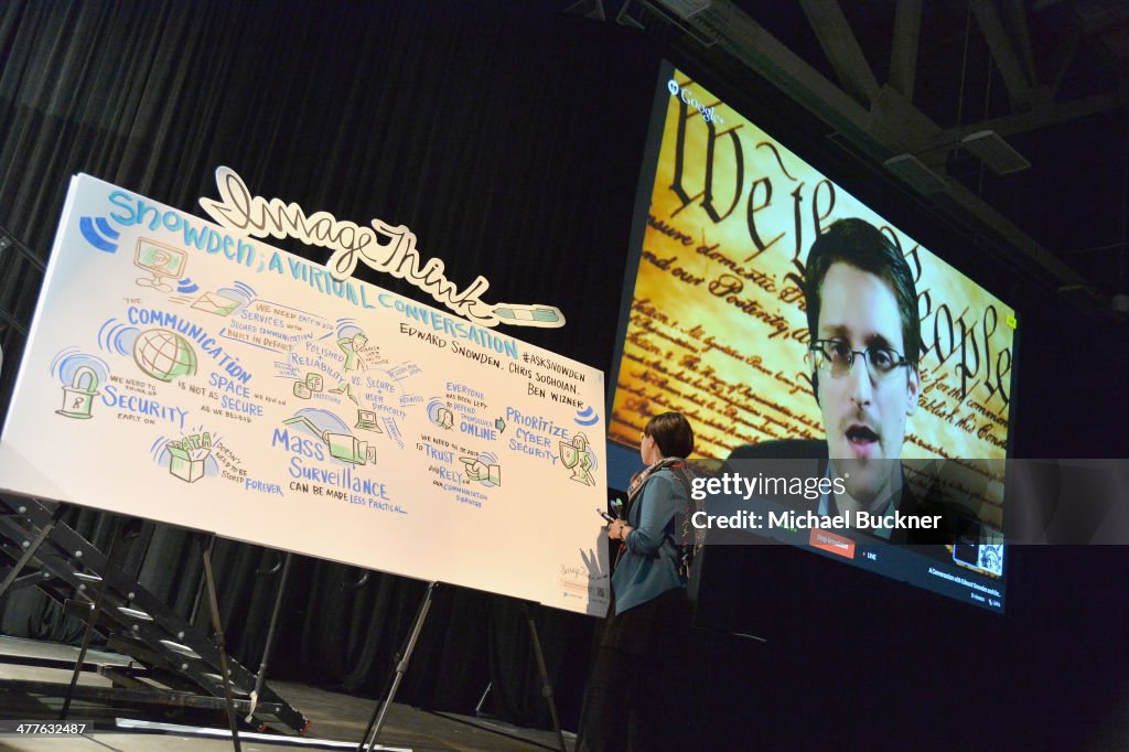 A Virtual Conversation With Edward Snowden - 2014 SXSW Music, Film + Interactive Festival