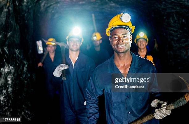 group of miners - mining natural resources stock pictures, royalty-free photos & images