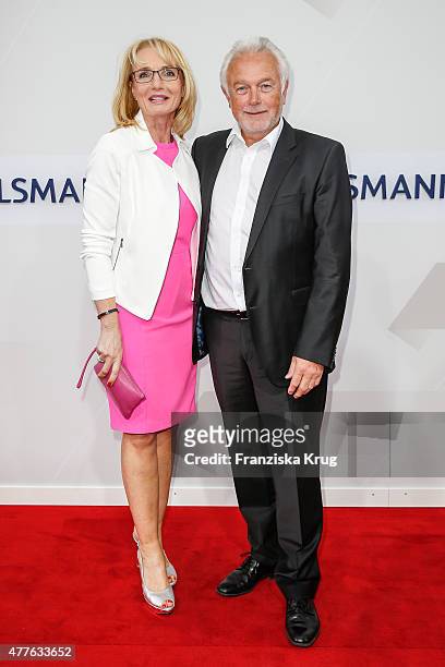 Wolfgang Kubicki and Annette Marberth-Kubicki attend the Bertelsmann Summer Party on June 18, 2015 in Berlin, Germany.