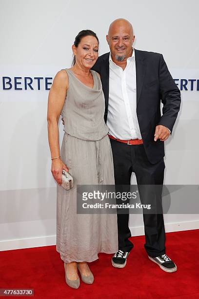 Detlef Steves and Nicole Steves attend the Bertelsmann Summer Party on June 18, 2015 in Berlin, Germany.