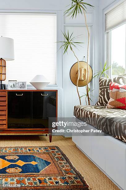 Decor details of actress Michaela Conlin's home are photographed for Domaine Home on April 23, 2015 in Los Angeles, California.