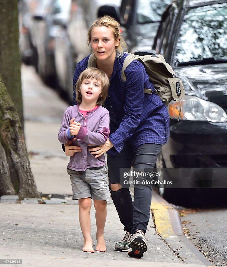 Celebrity Sightings In New York City - June 18, 2015