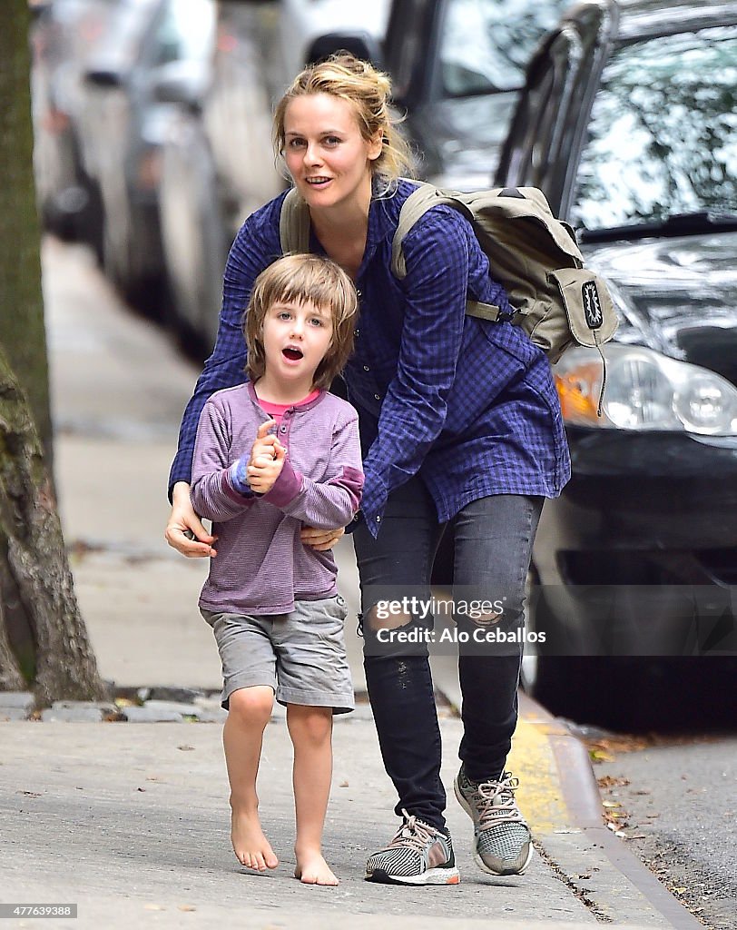 Celebrity Sightings In New York City - June 18, 2015