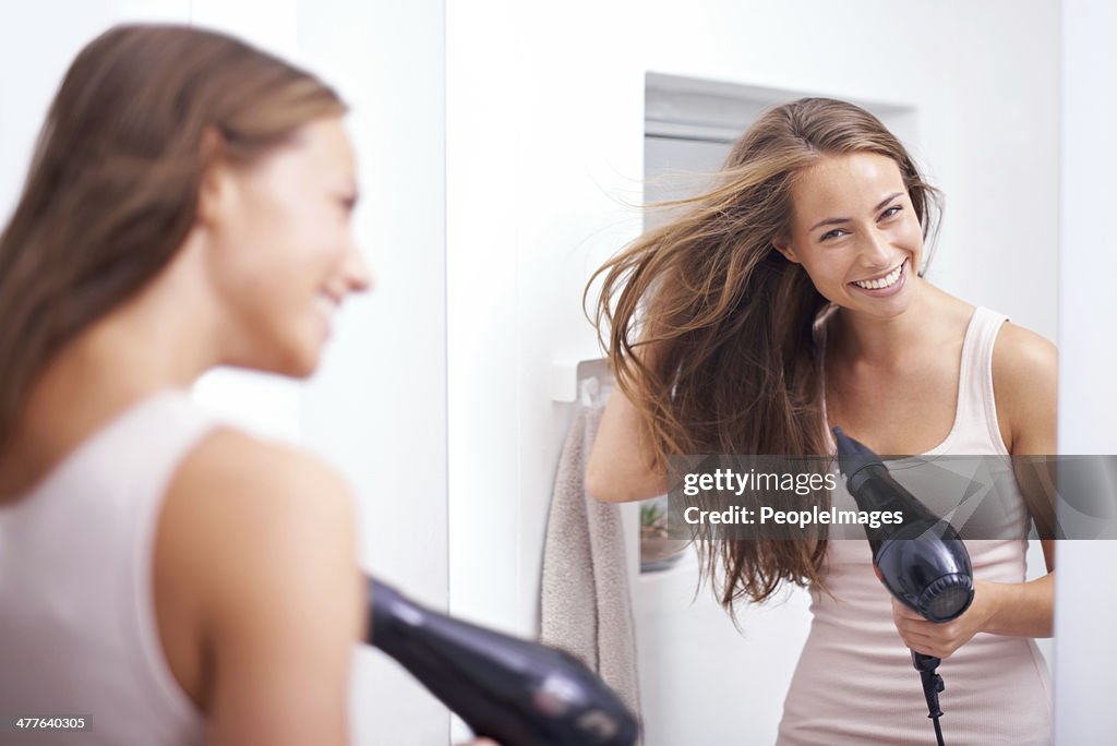 Blowdrying seu Cabelo