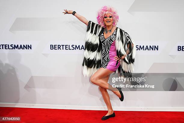 Olivia Jones attends the Bertelsmann Summer Party on June 18, 2015 in Berlin, Germany.