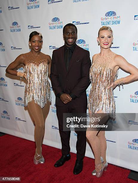 Prince Amukamara attends the Garden Of Dreams Foundation Children Talent Show at Radio City Music Hall on June 18, 2015 in New York City.