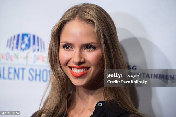 Karina Bartkevica attends the Garden Of Dreams Foundation Children Talent Show at Radio City Music Hall on June 18, 2015 in New York City.