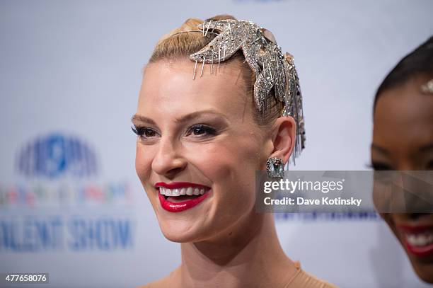 Radio City Rockette Lindsay Howe attends the Garden Of Dreams Foundation Children Talent Show at Radio City Music Hall on June 18, 2015 in New York...