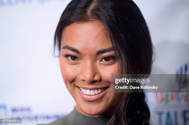 Meki Saldana attends the Garden Of Dreams Foundation Children Talent Show at Radio City Music Hall on June 18, 2015 in New York City.