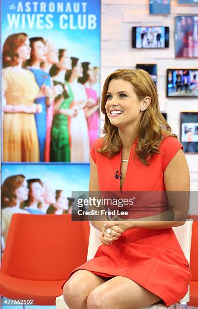 Joanna Swisher of Walt Disney Television via Getty Images's "Astronaut Wives" is a guest on "Good Morning America," 6/18/15 airing on the Walt Disney...