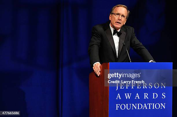 Neil Bush speaks at the Jefferson Awards Foundation 43rd Annual National Ceremony on June 18, 2015 in Washington, DC.