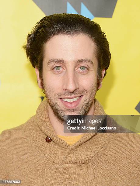 Actor/co-director Simon Helberg attends the "We'll Never Have Paris" premiere during the 2014 SXSW Music, Film + Interactive Festival at the Topfer...