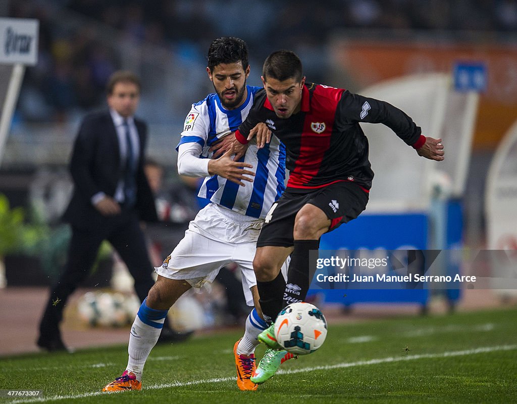 Real Sociedad de Futbol v Rayo Vallecano de Madrid - La Liga