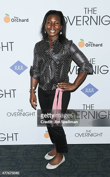 Actress Lolita Foster attends "The Overnight" New York premiere at Landmark's Sunshine Cinema on June 18, 2015 in New York City.