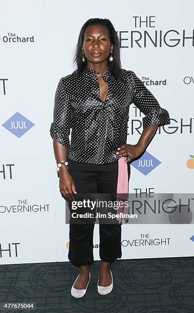 Actress Lolita Foster attends "The Overnight" New York premiere at Landmark's Sunshine Cinema on June 18, 2015 in New York City.