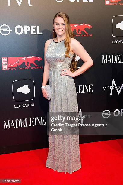 Paulina Bachmann attends the New Faces Award Film 2015 at ewerk on June 18, 2015 in Berlin, Germany.