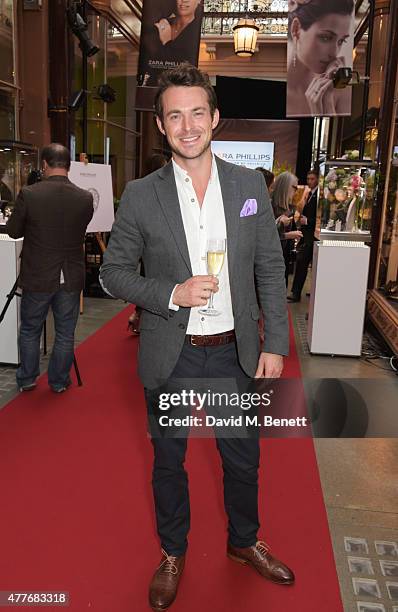 Jules Knight attends the official launch of The Zara Phillips Collection by Calleija at the Royal Arcade on June 18, 2015 in London, England.