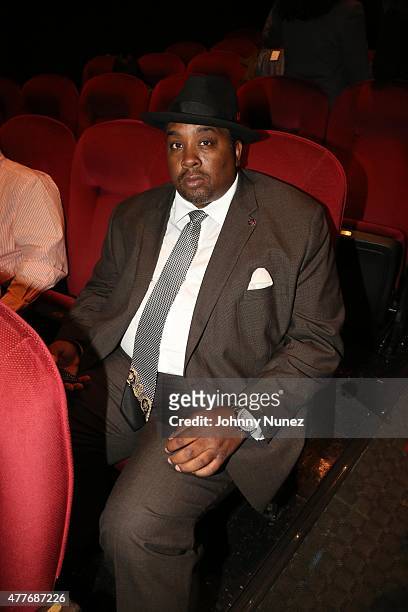 Eric B. Attends the "Fresh Dressed" New York Premiere at SVA Theater on June 18 in New York City.