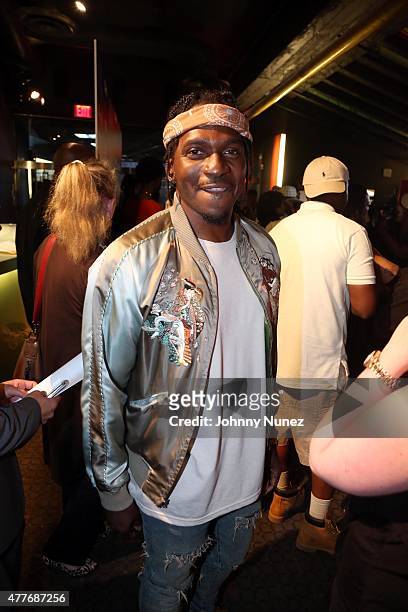 Pusha T. Attends the "Fresh Dressed" New York Premiere at SVA Theater on June 18 in New York City.