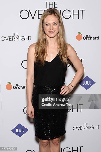 Marin Ireland attends "The Overnight" New York Premiere at Sunshine Landmark on June 18, 2015 in New York City.