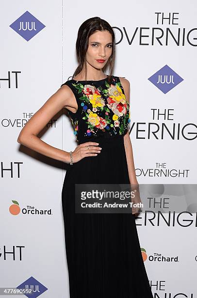 Teresa Moore attends "The Overnight" New York Premiere at Sunshine Landmark on June 18, 2015 in New York City.