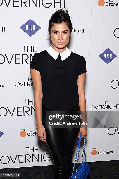 Diane Guerrero attends "The Overnight" New York Premiere at Sunshine Landmark on June 18, 2015 in New York City.