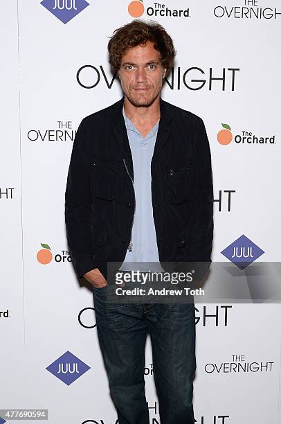 Michael Shannon attends "The Overnight" New York Premiere at Sunshine Landmark on June 18, 2015 in New York City.