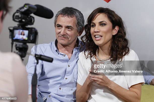 Iñaki Miramom and Toni Acosta at 'Con El Culo al Aire' 3rd Season Presentation on March 10, 2014 in Madrid, Spain.