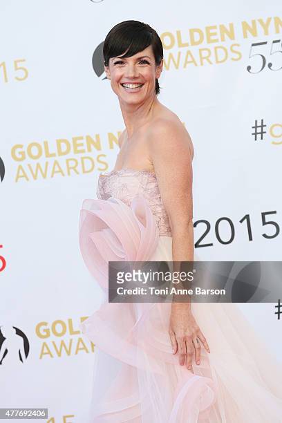 Zoe McLellan attends the 55th Monte Carlo TV Festival Closing Ceremony and Golden Nymph Awards at the Grimaldi Forum on June 18, 2015 in Monte-Carlo,...