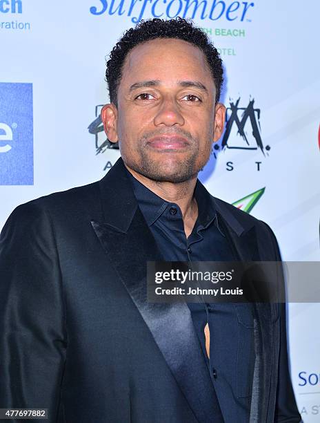 Hill Harper attends the VIP Kick-Off Concert during the 11th Annual Irie Weekend at Kimpton Surfcomber Hotel on June 18, 2015 in Miami Beach, Florida.