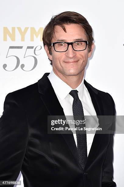 Jonathan Lapaglia attends the closing ceremony of the 55th Monte-Carlo Television Festival on June 18 in Monaco.