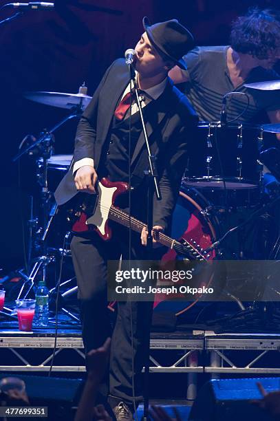 Pete Doherty of Babyshambles performs at The Roundhouse on March 10, 2014 in London, United Kingdom.