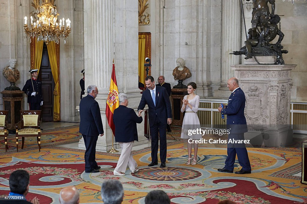 Spanish Royals Deliver 'Order of the Civil Merit' Awards