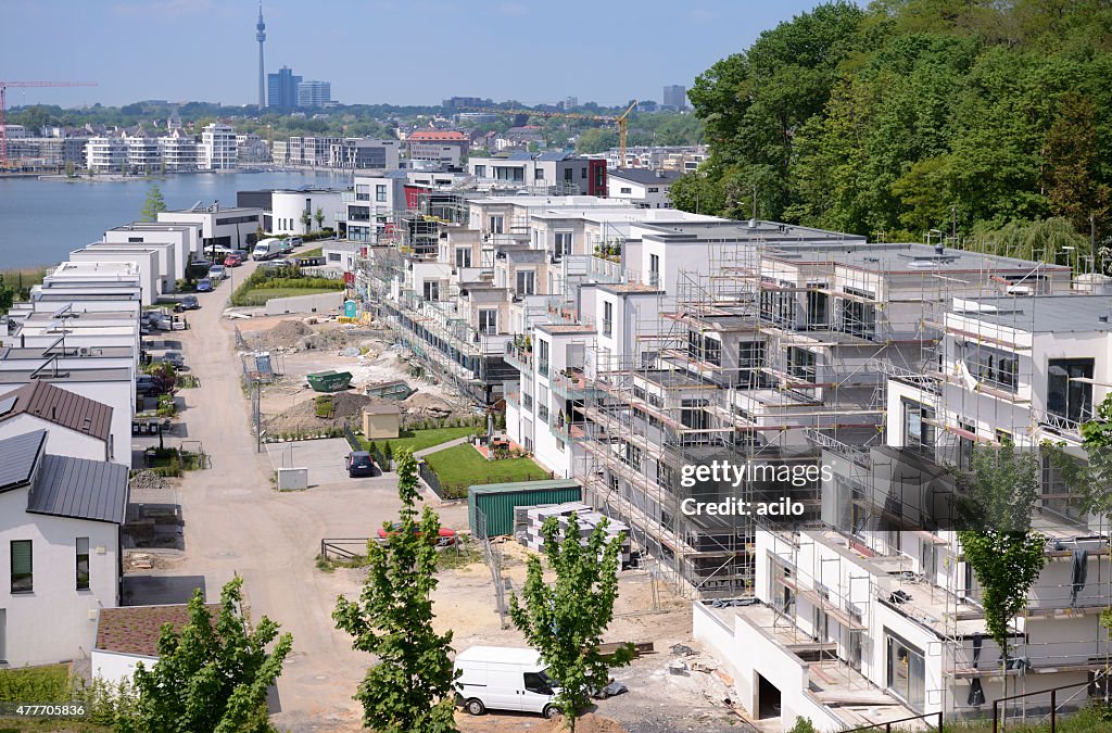 Construction site "Lake Phoenix" Dortmund