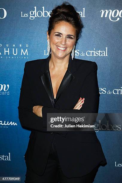 Valerie Benaim attends the 'Globes De Cristal' 2014 Award Ceremony at Le Lido on March 10, 2014 in Paris, France.