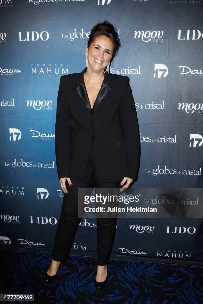 Valerie Benaim attends the 'Globes De Cristal' 2014 Award Ceremony at Le Lido on March 10, 2014 in Paris, France.