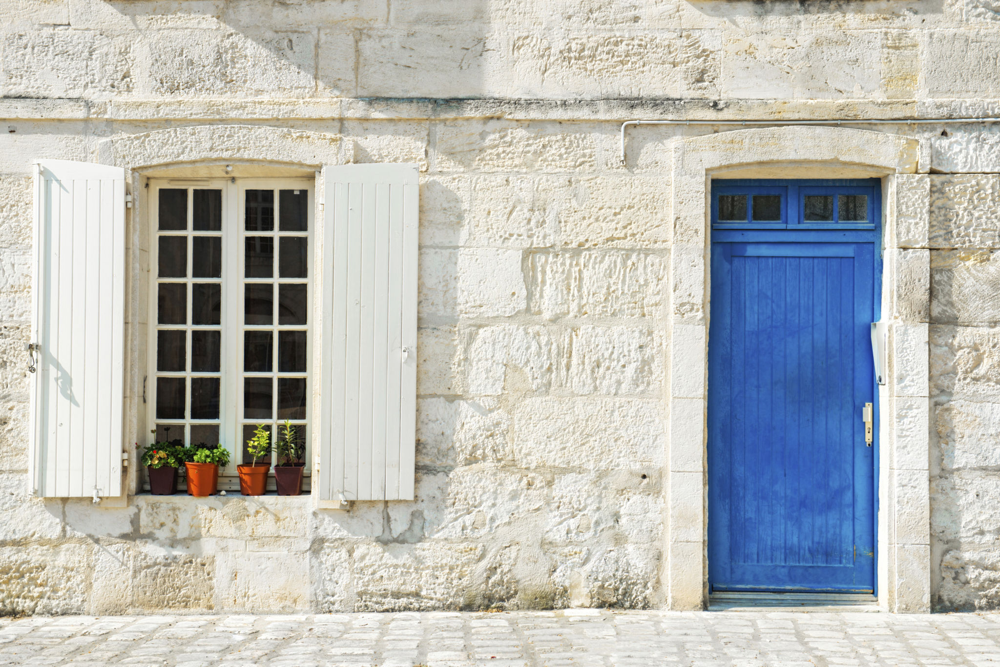natural stone facade