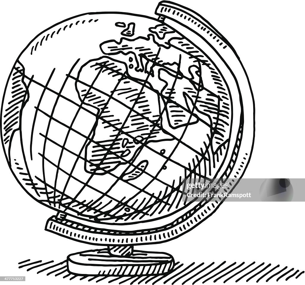 Geografia desenho Globo