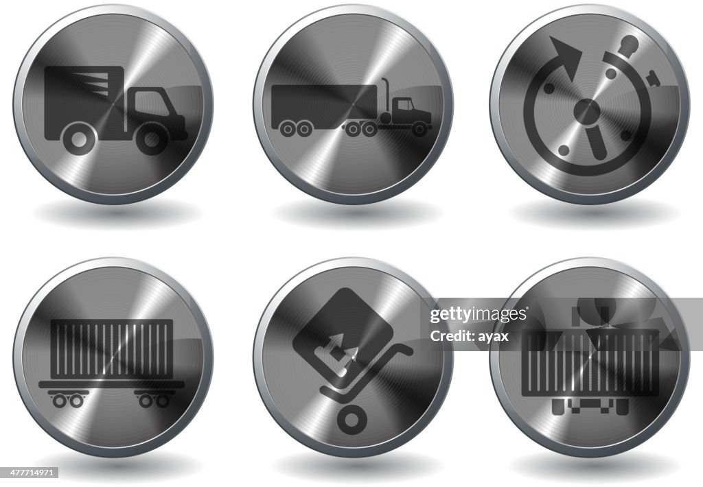 Container Simbols Cargo Shipping Symbols High-Res Vector Graphic - Getty Images