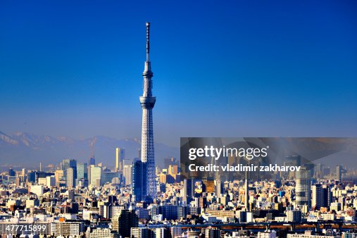 Tokyo downtown skyline Tokyo downtown skyline