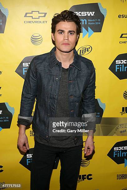 Paul Wesley walks the red carpet for the premiere of his new film "Before I Disappear" at the Alamo Drafthouse Ritz during the South By Southwest...