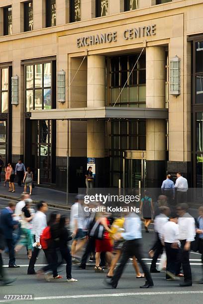 australian securities exchange (asx) - certificate blur stock pictures, royalty-free photos & images