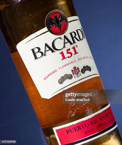 Bacardi 151 Rum High-Res Stock Photo - Getty Images