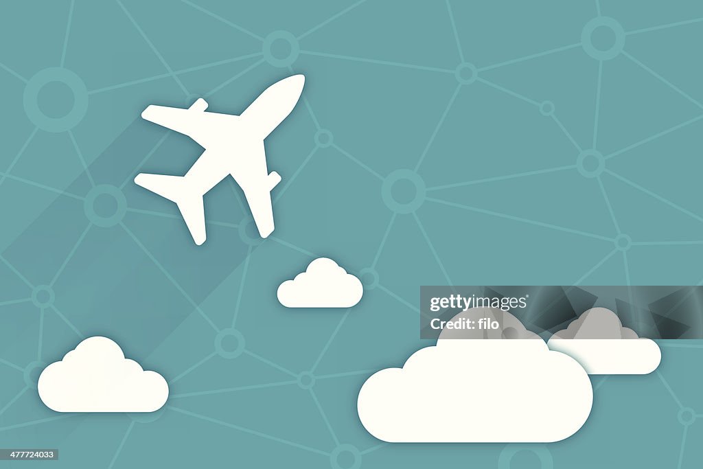 Airplane Background High-Res Vector Graphic - Getty Images