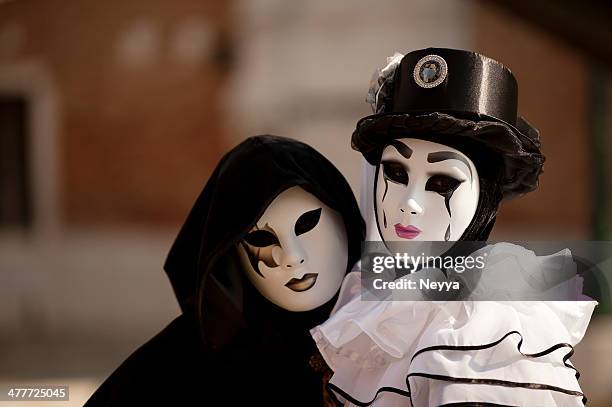 venice carnival 2014 - venetian mask stock pictures, royalty-free photos & images