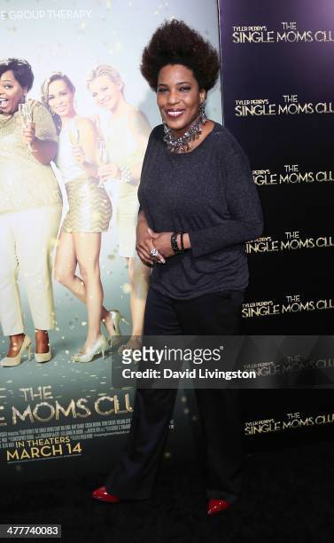 Singer Macy Gray attends the premiere of Tyler Perry's "The Single Moms Club" at the ArcLight Cinemas Cinerama Dome on March 10, 2014 in Hollywood,...